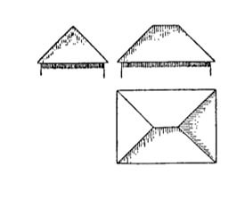 Четырёхскатная (вальмовая, шатровая) крыша