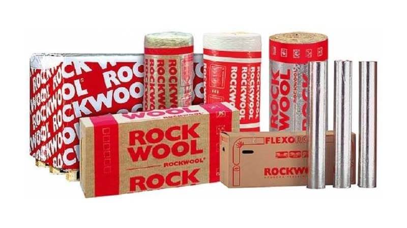 Плитные, рулонные и фольгированные утеплители марки «Роквул» («Rockwool»)