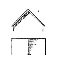 Стропильная система деревянной двухскатной крыши